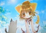 Di Gi Charat Puchiko's Summer Day Clear Plastic Poster