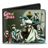 Gintama Group Bifold Buckle Down Wallet