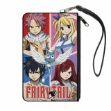 Fairy Tail Group Buckle Down Zipper Pouch