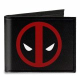 Marvel Deadpool Logo Canvas Buckle Down Bifold Wallet