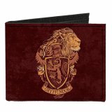 Harry Potter Gryffindor Canvas Buckle Down Bifold Wallet