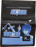 Fairy Tail Gray Black and Blue Canvas Wallet