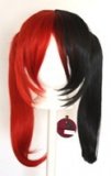 Nanako - Scarlet Red and Natural Black Split