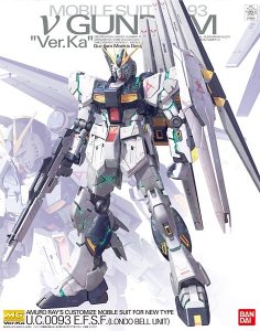 Gundam Nu RX-93 Ver. Ka  Amuro Ray's Char's Counterattack Master Grade MG Model Kit Figure