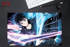 Sword Art Online Alicization Kirito Play Mat Desk Mat