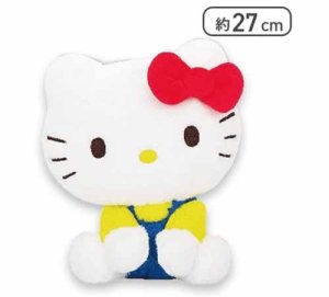 Sanrio 12'' Hello Kitty Characters Sitting Plush Doll Big Type