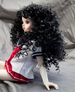Doll Wig Mayumi - Natural Black