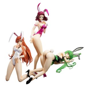 Code Geass CC Bare Legs Bunny Ver. B-Style Lelouche of the Rebellion 1/4 Scale Megahouse Figure