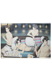 Kings of Paradise Poolside Wallscroll