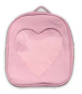 Ita Bag - Pink Heart Window Back Pack