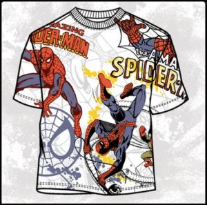 Marvel Spiderman Sublimation T-shirt