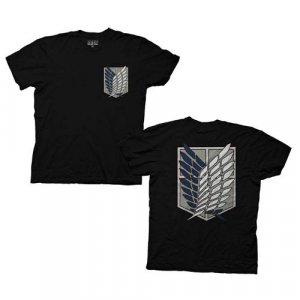 Attack on Titan Survey Corps Wings T-Shirt