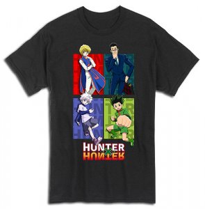 Hunter X Hunter Group Panels Men's T-Shirt