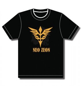 Gundam Unicorn Neo Zeon T-Shirt Black Men's
