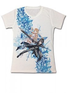 Sword Art Online Asuna and Kirito Junior's T-Shirt