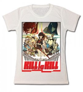 Kill La Kill Group White Junior's T-Shirt