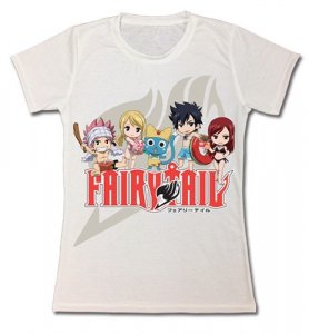 Fairy Tail Chibi Group Junior's T-Shirt