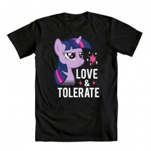 My Little Pony Love and Tolerate T-Shirt MLP