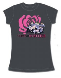 Ouran High School Host Club Gray T-Shirt Women's