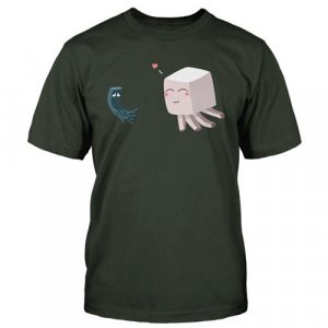 Minecraft Rumor Has It Forest Green T-Shirt Adult Sizes