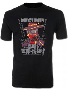 Konosuba Megumin Black Adult Men's T-Shirt