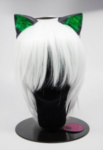 Black Ears with Green Fur Cosplay