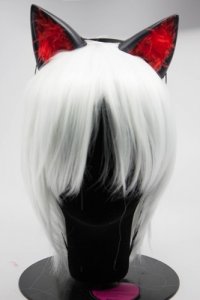 Black Ears with Red Fur 