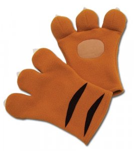 Code Geass Nina's Tiger Plush Gloves