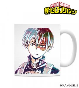 My Hero Academia Todoroki Shoto Manga Style Coffee Mug Cup