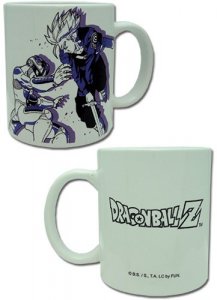 Dragonball Z Metal Freeza and Trunks Coffee Mug Cup