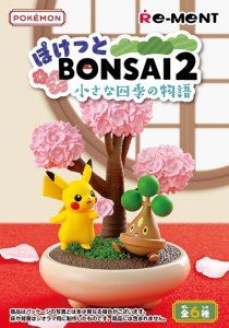 Pokemon Chespin, Fletchling Bonsai 2 A Small Story of Four Seasons Rement Trading Figure