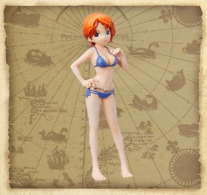 One Piece Swimming Half Age 4'' Nami Trading Figure