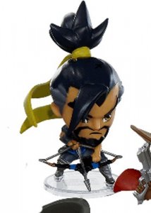 Overwatch 3'' Hanzo Cute But Deadly Trading Figure