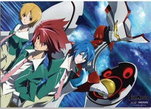 Star Driver Group Wall Scroll
