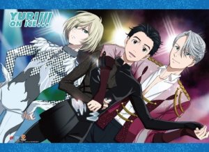 Yuri On Ice Group Wall Scroll Poster (U.S. Customers Only)