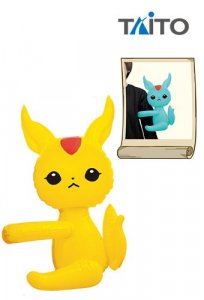 Final Fantasy 14'' Carbuncle Yellow Ver.  Blow Up Doll