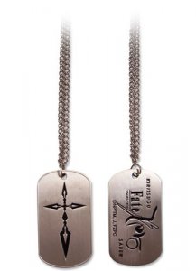 Fate Zero Cross Dog Tag Necklace