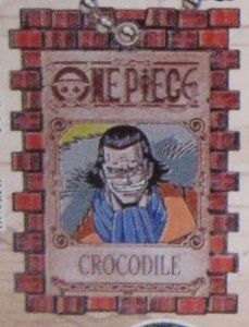 One Piece Crocodile Wanted Key Chain