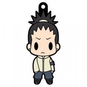Naruto Boruto Nara Shikadai Rubber Key Chain