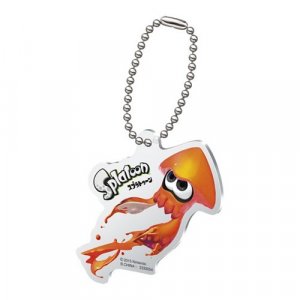 Splatoon Orange Inkling Squid Ver. Acrylic Key Chain