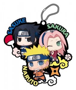 Boruto Sasuke, Sakura and Naruto We Have Grown!! Buddy Collection PVC Key Chain