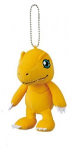 Digimon 4'' Agumon Plush Key Chain