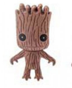 Marvel Groot Figural Rubber Key Chain