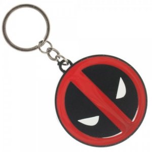 Marvel Deadpool Logo Metal Key Chain