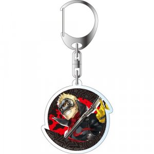 Persona 5 Skull Round Acrylic Key Chain