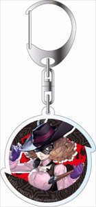 Persona 5 Noir Round Acrylic Key Chain