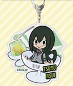 My Hero Academia Tsuyu Asui Froppy With Food Acrylic Key Chain