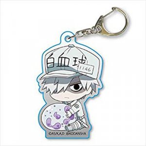 Cells at Work White Blood Cell Holding White Blood Cell Acrylic Key Chain