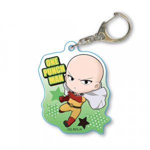 One Punch Man Saitama Serious Acrylic Key Chain