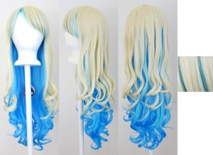 Nia - Flaxen Blond and Sky Blue